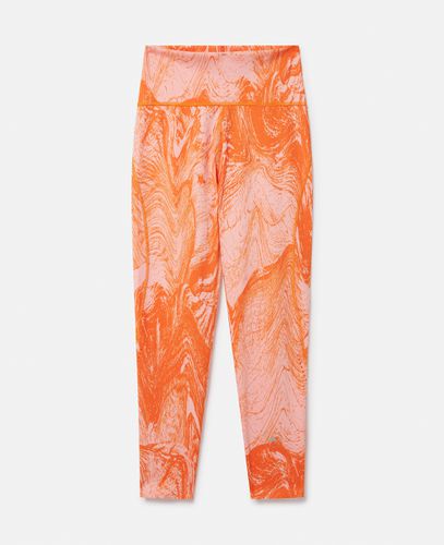 TruePurpose 7/8-Trainingsleggings Optime mit gemasertem Holz-Print, Frau, /, Größe: S - Stella McCartney - Modalova