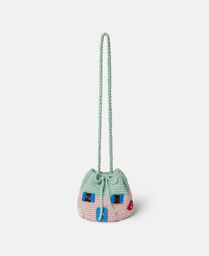 Toadstool House Crocheted Crossbody Bag, Woman - Stella McCartney - Modalova