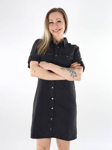 Vero Moda Denim Kleid Denim Schwarz - Vero moda - Modalova