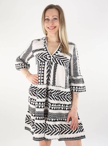 Tunika/Kleid weiß/schwarz - Vero moda - Modalova