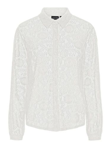 Pcolline Lace Shirt - Pieces - Modalova