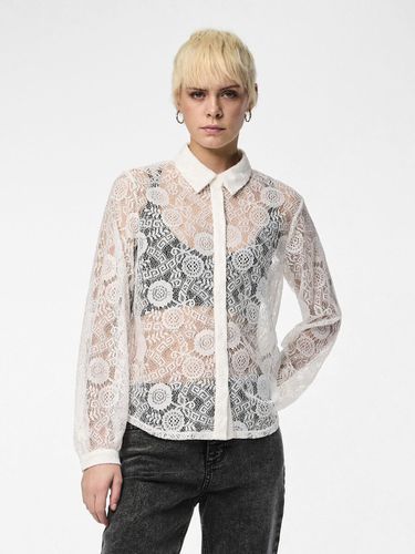 Pcolline Lace Shirt - Pieces - Modalova