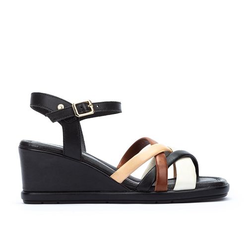 Sandales à semelles compensées en cuir TEULADA W2B - Pikolinos - Modalova