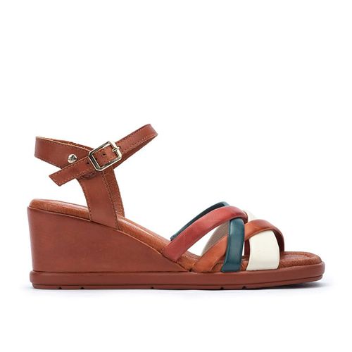 Wedge sandals leather TEULADA W2B - Pikolinos - Modalova