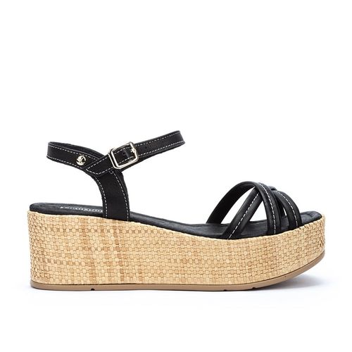 Sandalias cuña de piel CARESI W5X - Pikolinos - Modalova