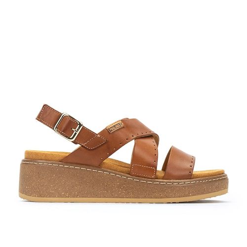 Sandalias cuña de piel ALZIRA W9D - Pikolinos - Modalova