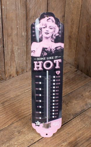 Thermometer Marilyn Monroe - Some Like It Hot - Nostalgic Art - Modalova
