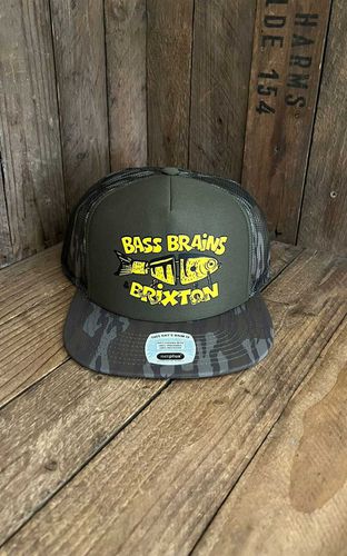 Brixton Baseballcap Trucker Mütze | Cap Bass Brains Bait HP - Rockabilly Rules (DACH) - Modalova