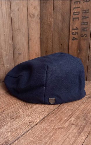 Hooligan Baggy Reserve Snap Cap, washed navy / light brown #L - Brixton - Modalova
