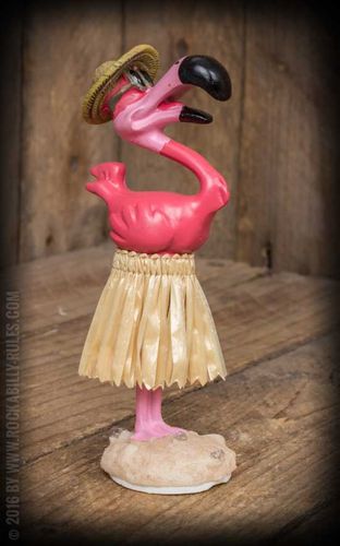 Armaturenbrettfigur | Dashboard Hula Flamingo - Rockabilly Rules (DACH) - Modalova