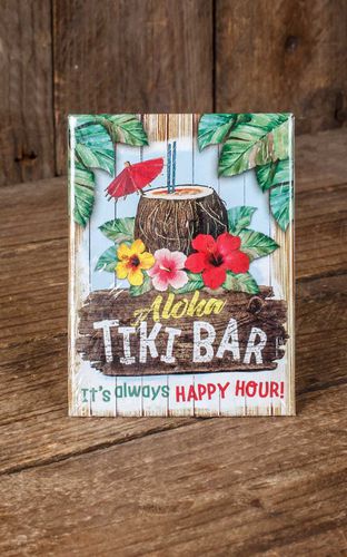 Magnet - Tiki Bar - Nostalgic Art - Modalova