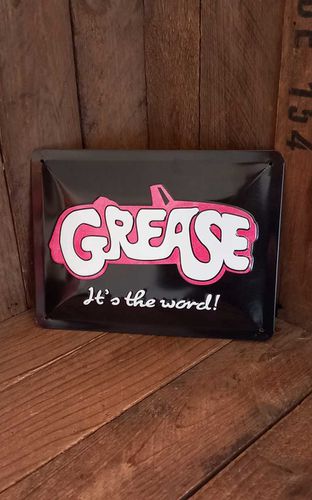 Blechschild 15 x 20cm Grease - It's the word! - Nostalgic Art - Modalova