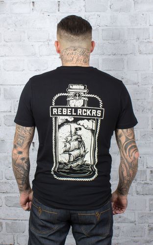 Rebel Rockers T-Shirt Bottle #L - Rockabilly Rules (DACH) - Modalova