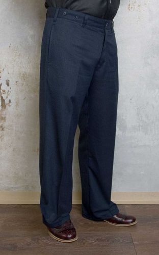 Vintage Loose Fit Pants New Jersey - Fischgrat #30/32 - Rumble59 - Modalova
