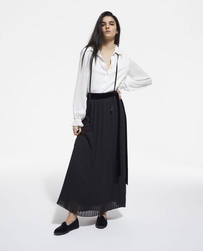 White Silk Top - The Kooples - Modalova