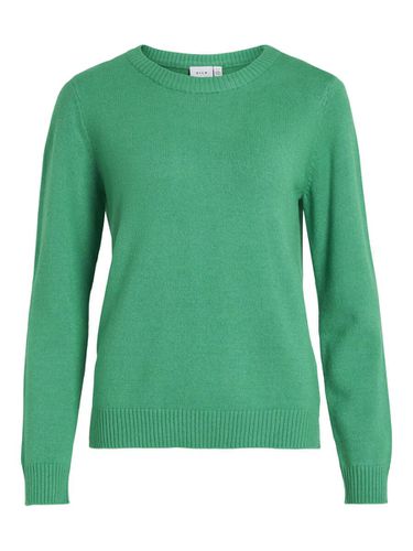 Round Neck Knitted Pullover - Vila - Modalova