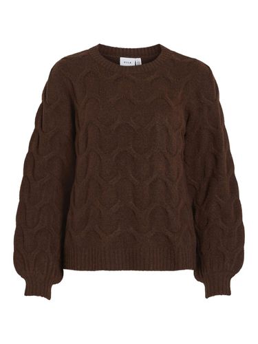 Cable Knitted Pullover - Vila - Modalova