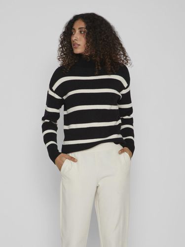Striped Knitted Pullover - Vila - Modalova