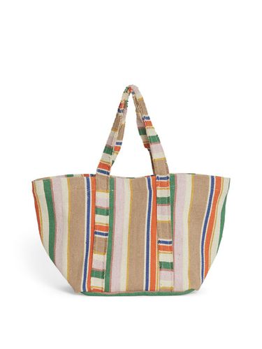 Striped Shopper Bag - Vila - Modalova