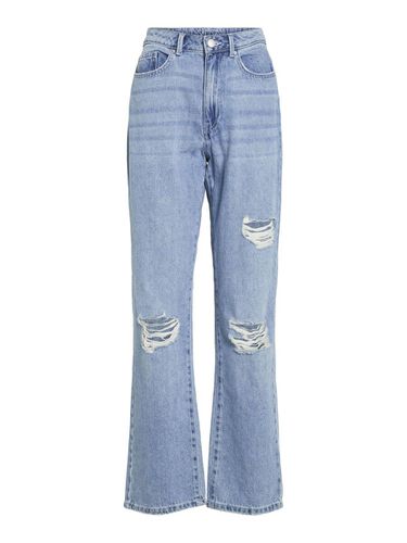 High Waist Straight Fit Jeans - Vila - Modalova