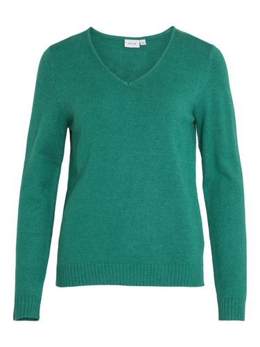 V-neck Knitted Pullover - Vila - Modalova