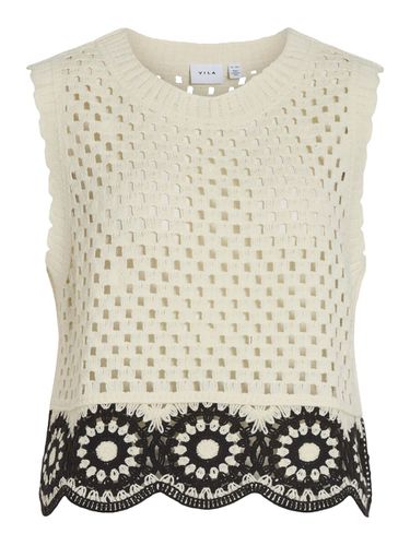 Sleeveless Knitted Top - Vila - Modalova