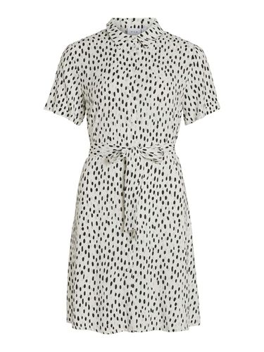 Short-sleeved Shirt Dress - Vila - Modalova