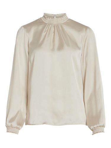 Smock Neck Long Sleeved Blouse - Vila - Modalova