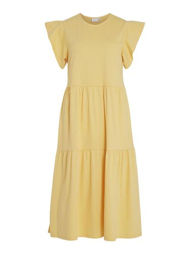 Short Sleeve Midi Dress - Vila - Modalova