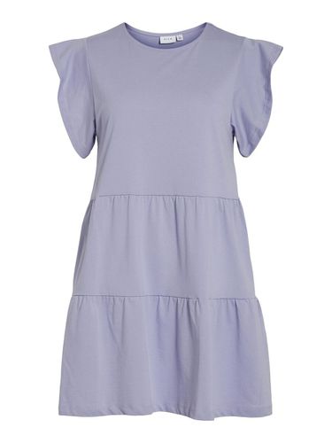 Short-sleeved Short Dress - Vila - Modalova