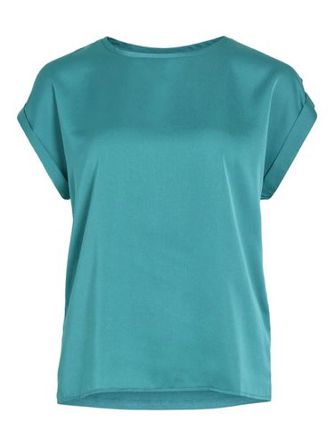 Round Neck Short Sleeved Top - Vila - Modalova