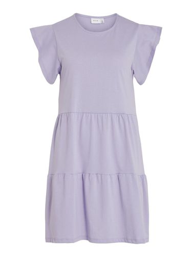 Short-sleeved Short Dress - Vila - Modalova