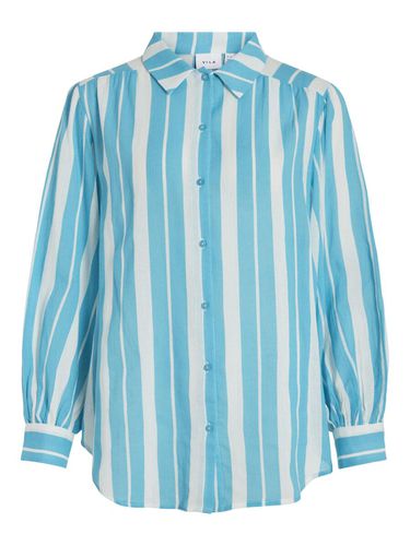 Oversize Striped Shirt - Vila - Modalova