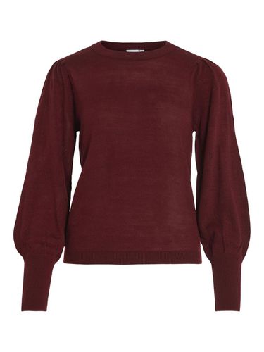 Round Neck Knitted Pullover - Vila - Modalova