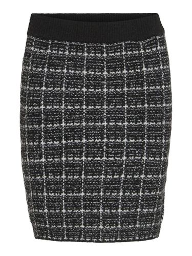 Checked Mini Skirt - Vila - Modalova