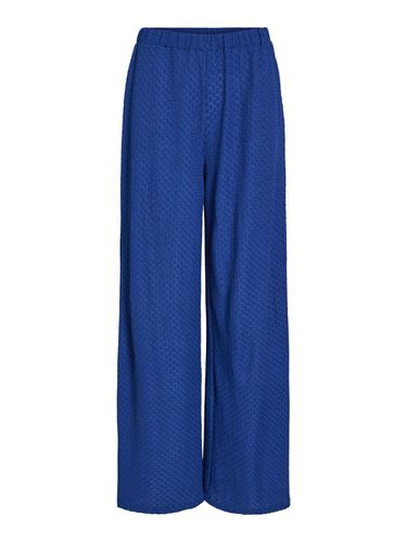 High Waist Wide-leg Trousers - Vila - Modalova