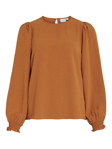 Round Neck Long Sleeved Top - Vila - Modalova