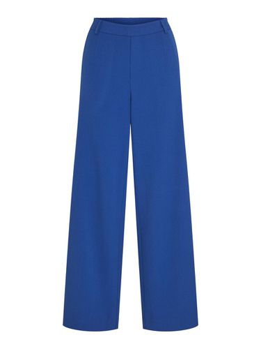 High Waist Wide-leg Trousers - Vila - Modalova