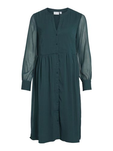 Long Sleeve Midi Dress - Vila - Modalova