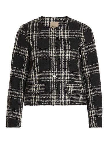 Checked Jacket - Vila - Modalova