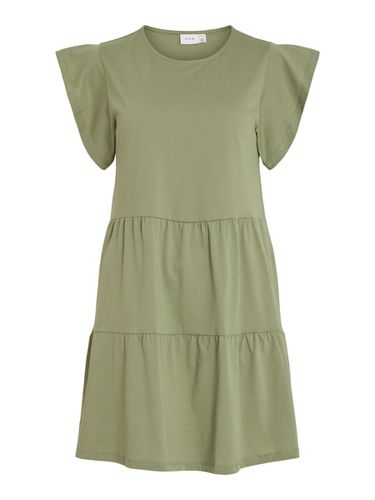 Short-sleeved Short Dress - Vila - Modalova