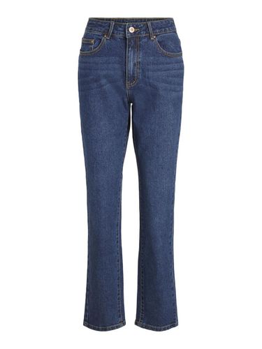 Cintura Regular Jeans Straight Fit - Vila - Modalova
