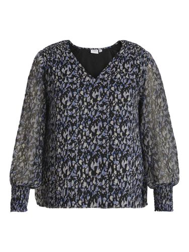 Curve - Printed Blouse - Vila - Modalova