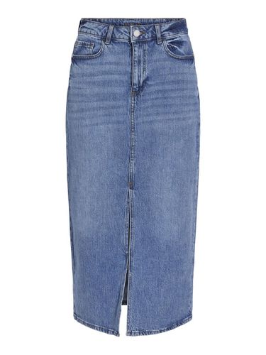 Midi Denim Skirt - Vila - Modalova