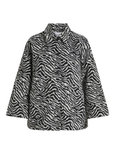 Animal Print Jacket - Vila - Modalova