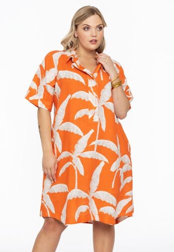 Kleid mit Kragen PALM TREE - Yoek (YK) - Modalova