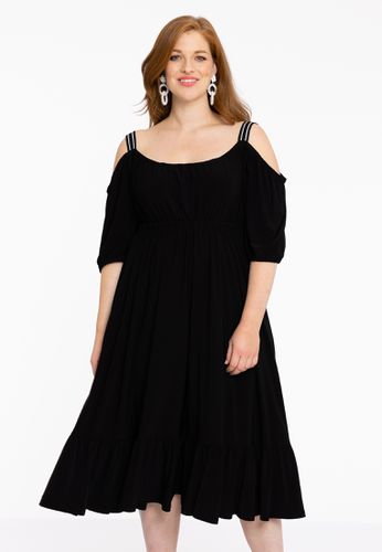 Kleid mit elastischen Trägern - Yoek (YK) - Modalova