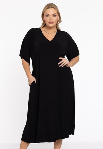 Kleid V-Ausschnitt PLISSE - Yoek (YK) - Modalova