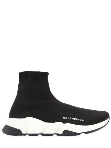 Mm Hohe Sneakers Aus Sockenstrick "speed" - BALENCIAGA - Modalova