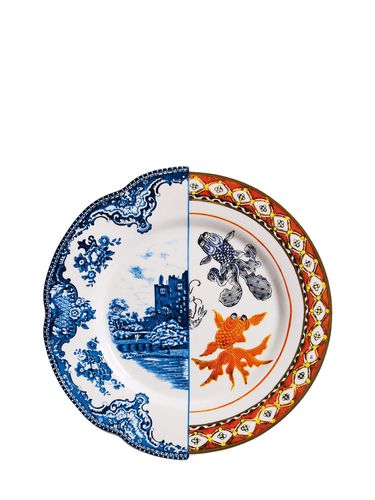 Plato "hybrid Isaura" De Porcelana - SELETTI - Modalova